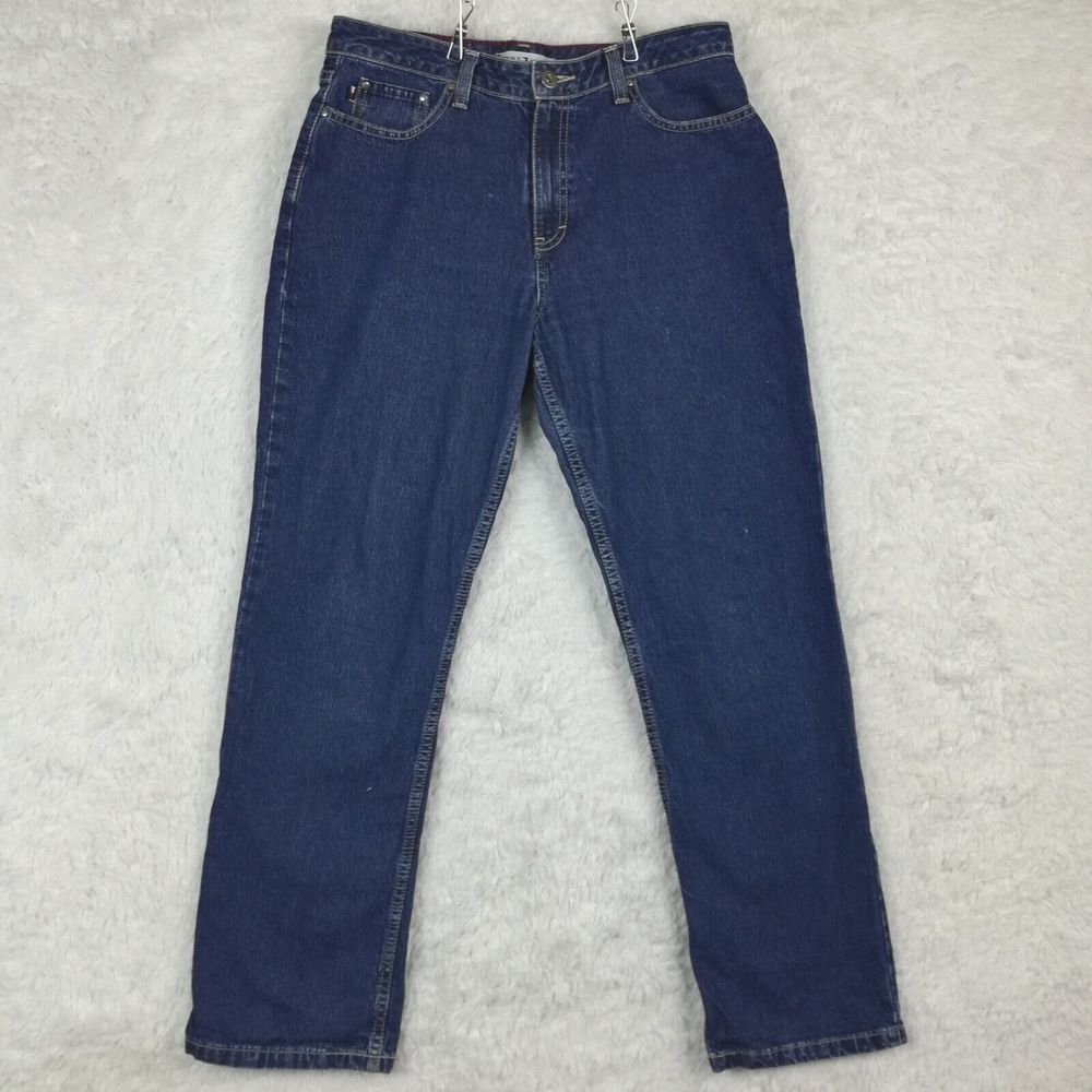 Vintage Tommy Hilfiger Womens Jeans Ditto Straight Denim Y2K High‎ Rise Blue 8